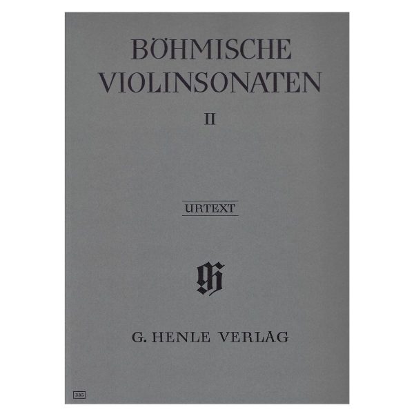 G. Henle Verlag Bohemian Violin Sonatas Vol.2 Βιβλίο για Πιάνο και Βιολί
