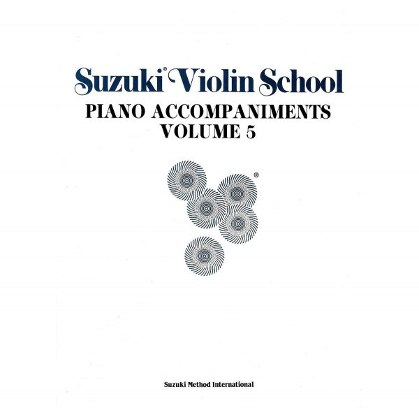 Warner Bros. Publications Suzuki - Violin School Vol.5 Piano Accompaniments Βιβλίο για Πιάνο και Βιολί