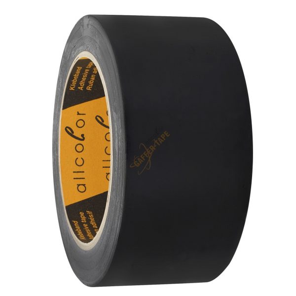 ALLCOLOR Dancefloor-PVC-Tape 670-50 BLACK ταινία GAFFER