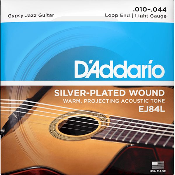 DAddario EJ84L Light Loop end Gypsy Jazz Χορδές Ακουστικής Κιθάρας666243 1