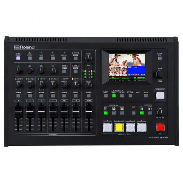 ROLAND VR-4HD PORTABLE AV STEAMING MIXER