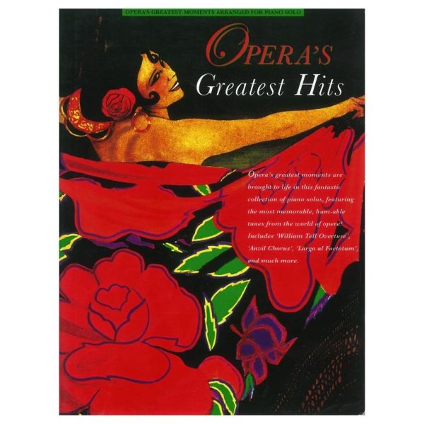 Wise Publications Opera's Greatest Hits Βιβλίο για πιάνο