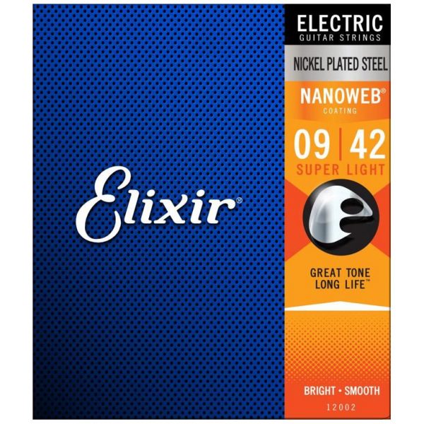 ELIXIR 12002 Nanoweb Super Light Χορδές Ηλεκτρικής Κιθάρας 149936
