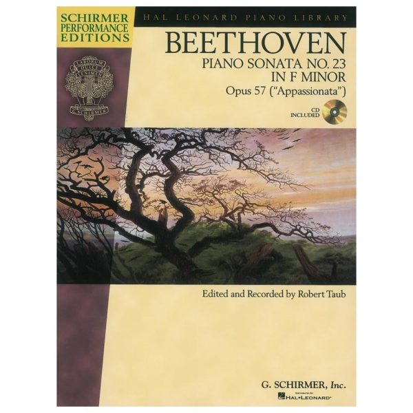 HAL LEONARD Beethoven - Piano Sonata No.23 In F, Op.57 'Appassionata' & CD Βιβλίο για πιάνο