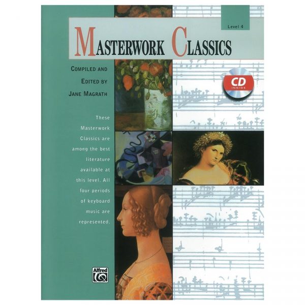 Alfred Masterwork Classics, Level 4 & CD Βιβλίο για πιάνο