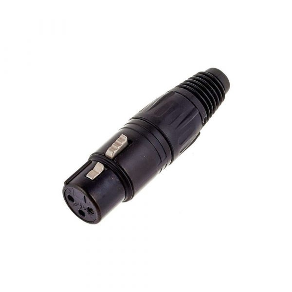 NEUTRIK 3-FX BAG 3 POLE FEMALE CABLE CONNECTOR