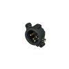 NEUTRIK 3-MAAH-1 3-PIN ΑΡΣ.XLR ΣΑΣΙ ΟΡΙΖ.ΣΤΗΡ.