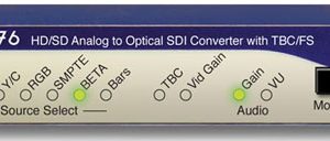 ENSEMBLE DESIGN BE-76 BRIGHTEYE 76 HD/SD ANALOG TO DIGITAL CONVERTER