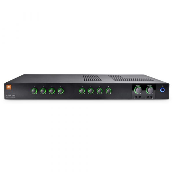JBL CSMA-240 ΜΙΚΤΗΣ-ΕΝΙΣΧΥΤΗΣ 8 ΕΙΣΟΔΩΝ 2Χ40W/100V/4Ω 2 ΖΩΝΕΣ