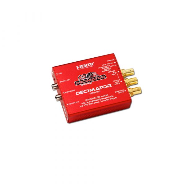 DECIMATOR DD-DEC-2 DECIMATOR 2 3G/HD/SD-SDI to HDMI and PAL/NTSC