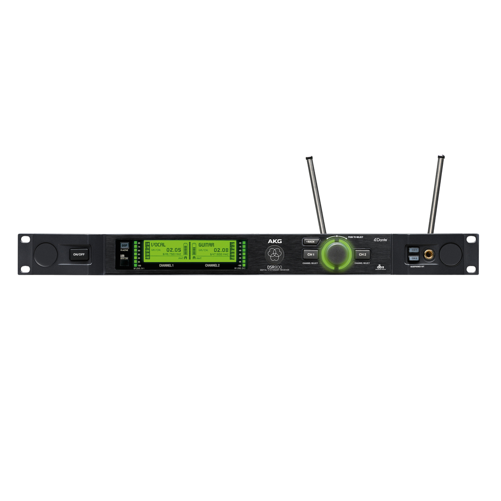 AKG DSR 800 19''RACK DIGITAL WIRELESS MIC.RECEIVER AKG DSR 800 19''RACK DIGITAL WIRELESS MIC.RECEIVER
