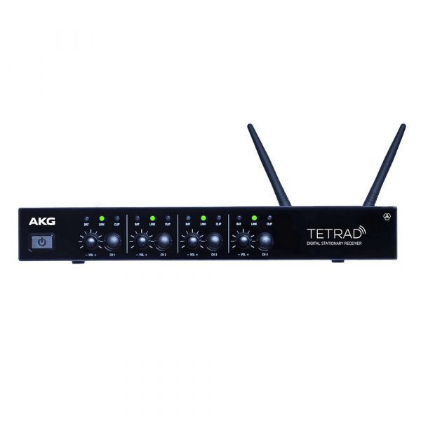 AKG DSR TETRAD ΨΗΦΙΑΚΟΣ ΔΕΚΤΗΣ ΜΙΚΡΟΦΩΝΩΝ 4 ΚΑΝΑΛΙΩΝ