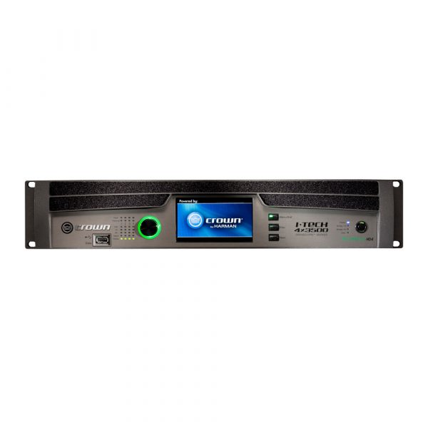 CROWN IT 4X3500HDB ΤΕΛΙΚΟΣ ΕΝΙΣΧΥΤΗΣ 4Χ4000W DSP BIND POST