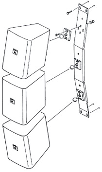 JBL MTC 28V VERTICAL COLUMNAR ORIENTATION OF UP TO 3 SPEAKERS CONTROL 28 JBL MTC 28V VERTICAL COLUMNAR ORIENTATION OF UP TO 3 SPEAKERS CONTROL 28
