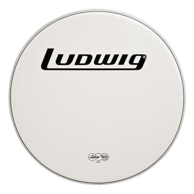 LUDWIG LW4318B 18 Coated White Heavy Weight Batter Δέρμα Κάσας881009