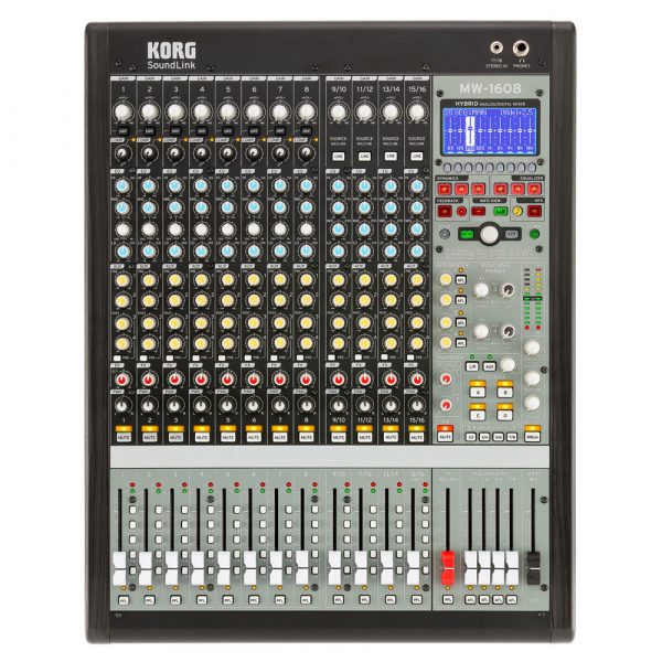 KORG MW-1608 BK ΨΗΦΙΑΚΗ ΚΟΝΣΟΛΑ 16CH