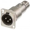 NEUTRIK NA3MDF ADAPTER 3-POLE MALE TO FEMALE