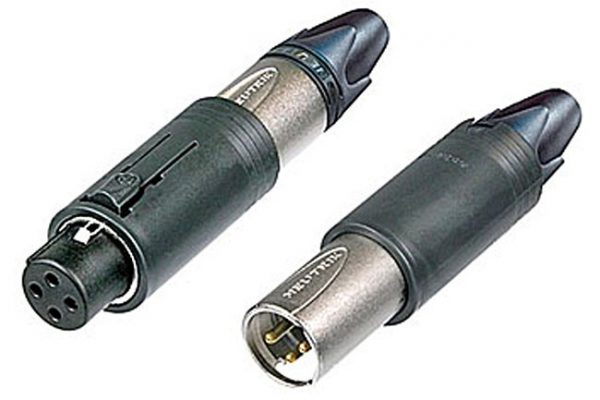 NEUTRIK NC3FM-C-B XLR CABLE CONNECTOR BLK UNISEX