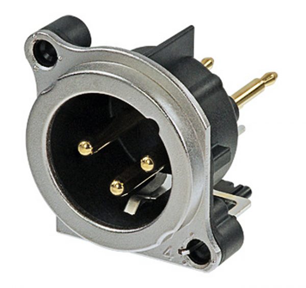 NEUTRIK NC3MBV-SW ΒΥΣΜΑ ΣΑΣΙ B SERIES ΑΡΣΕΝΙΚΟ 3PIN ΜΕ ΔΙΑΚΟΠΤΗ