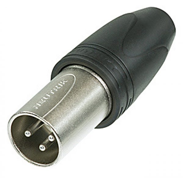 NEUTRIK NC3MXX-HD-D 3-POLE ΘΗΛ.BYΣMA, IP67, GOLD CONTACTS