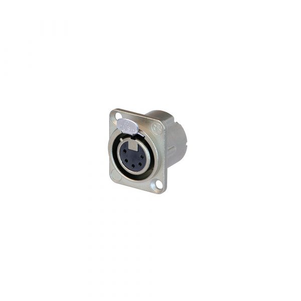 NEUTRIK NC5FD-LX 5-PIN NICKEL ΘΗΛ.XLR ΒΑΣ.ΤΕΤΡ.