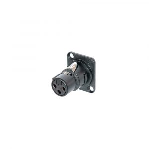 NEUTRIK NM3FD-B XLR ΣΑΣΙ ΘΗΛ.ΜΕ ΑΠΟΣΤΑΤΗ