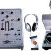 OMNITRONIC DJ-SET DJ1550/DJ42 SET:2xPICKUP/1xDJ42/1xSHP-220