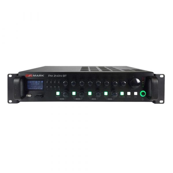 MARK PM 2404 BT ΟΛΟΚΛΗΡΩΜΕΝΟΣ ΕΝΙΣΧΥΤΗΣ 240W/4 ΖΩΝΕΣ USB/SD/FM/BL