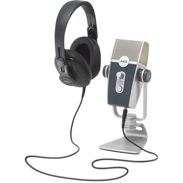 AKG PODCASTER ESSENTIALS ΔΥΝΑΜΙΚΟ ΑΚΟΥΣΤΙΚΟ K 371+LYRA MIC