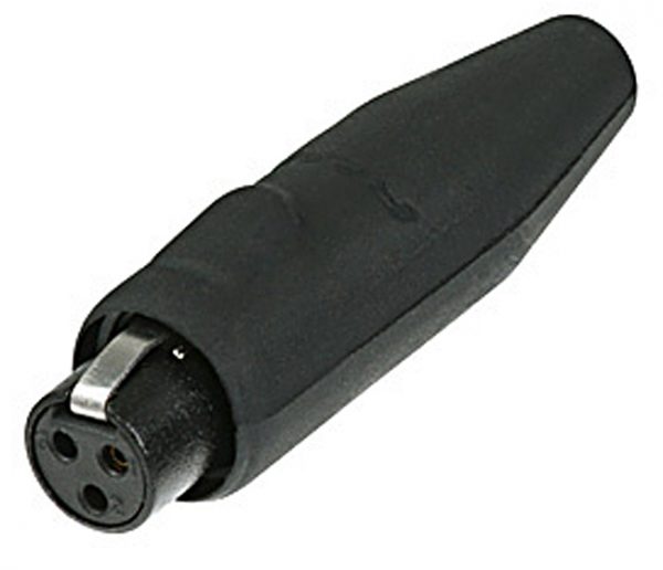 REAN RT3FC-B-W 3 POLE TINY XLR FEMALE CABLE CONNECTO