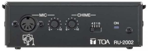 TOA RU-2002 CONTROL UNIT for PM-660D with SIGNAL & REMOTE CNTR
