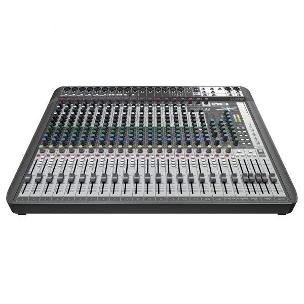 SOUNDCRAFT SIGNATURE 22MTK COMPACT ANALOG MIXING 16 MONO/2 ST.-LEXICON EFFECTS