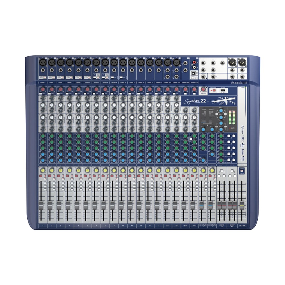 SOUNDCRAFT SIGNATURE 22 ΚΟΝΣΟΛΑ ΜΙΞΗΣ 16 MONO/2 STEREO-LEXICON EFFECTS SOUNDCRAFT SIGNATURE 22 ΚΟΝΣΟΛΑ ΜΙΞΗΣ 16 MONO/2 STEREO-LEXICON EFFECTS