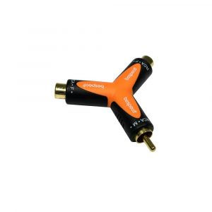 BESPECO SLAD360 CONNECTION ADAPTER 1xRCA MALE/2xRCA MALE