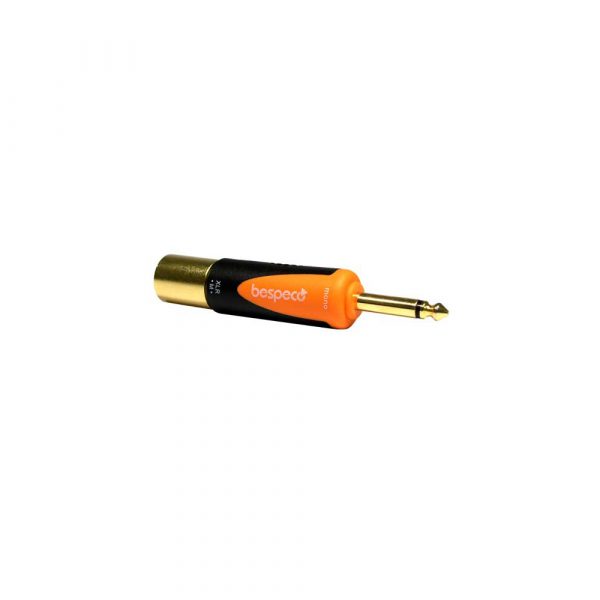 BESPECO SLAD510 ADAPTER 6,3 MONO JACK ΑΡΣΕΝ. ΣΕ XLR ΑΡΣΕΝ.