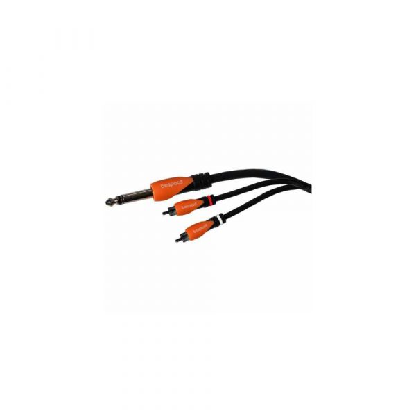 BESPECO SLYSRM180 CABLE STEREO MALE JACK TO  2RCA 1,8m