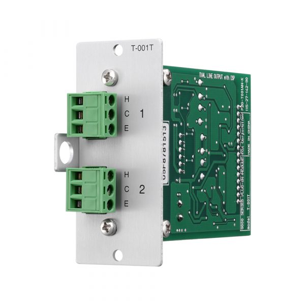 TOA T-001T DUAL LINE OUTPUT EXPANSION DSP