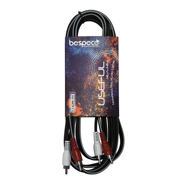 BESPECO ULK150 CABLE INTERLINK 2xRCA/2xRCA 1,5m
