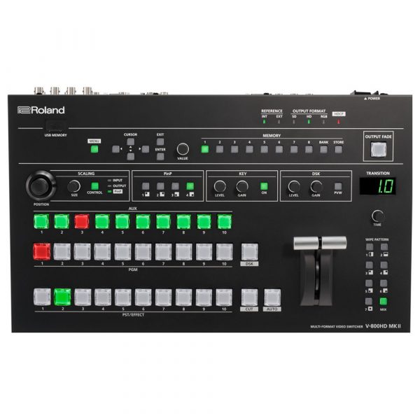 ROLAND V-800HD MKII MULTI FORMAT VIDEO SWITCHER