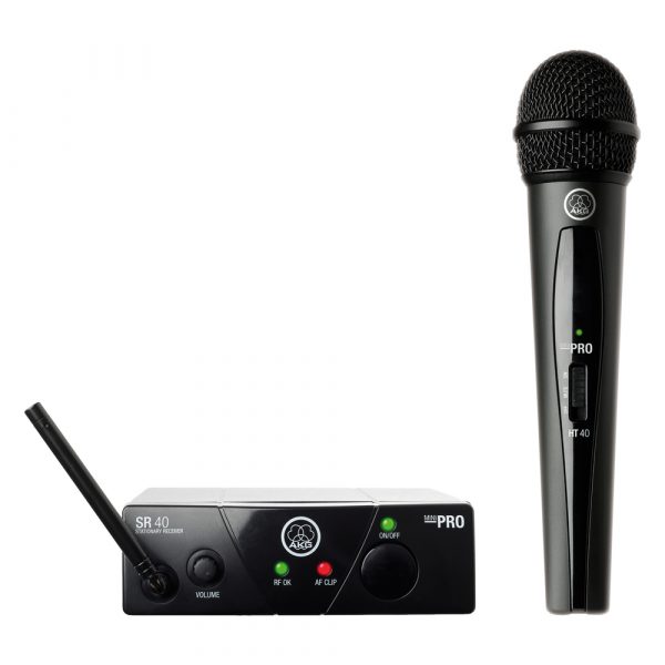 AKG WMS 40 MINI VOCAL ΑΣΥΡΜΑΤΟ ΣΥΣΤΗΜΑ ΧΕΙΡΟΣ 1 ΣΥΧΝ. UHF