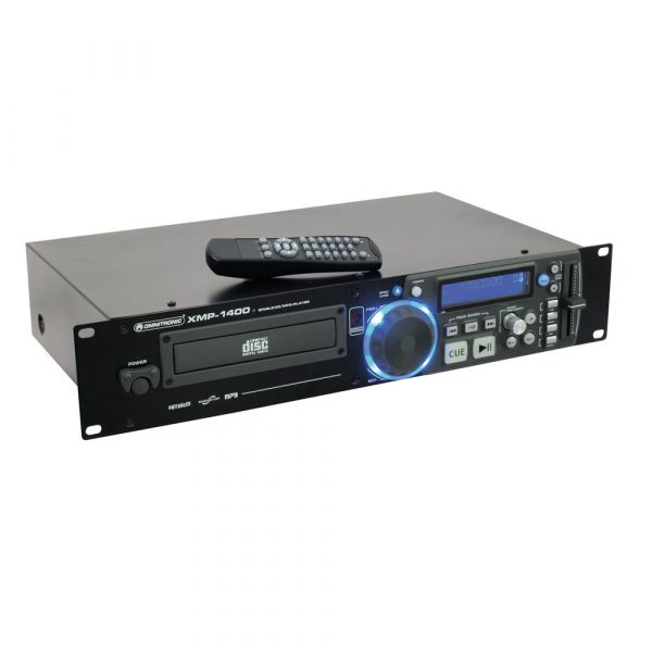 OMNITRONIC XMP-1400 MONO CD/MP3 PLAYER RACK MOUNTABLE
