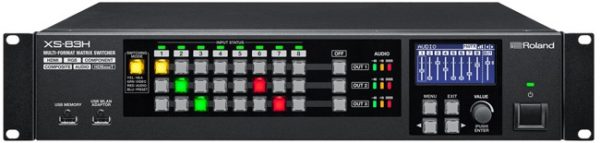 ROLAND XS-83 MATRIX SWITCHER 8IN&3OUT WITH HD BASET