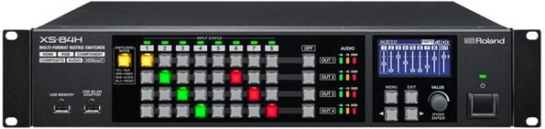 ROLAND XS-84 MATRIX SWITCHER 8IN4OUT WITH HD BASET