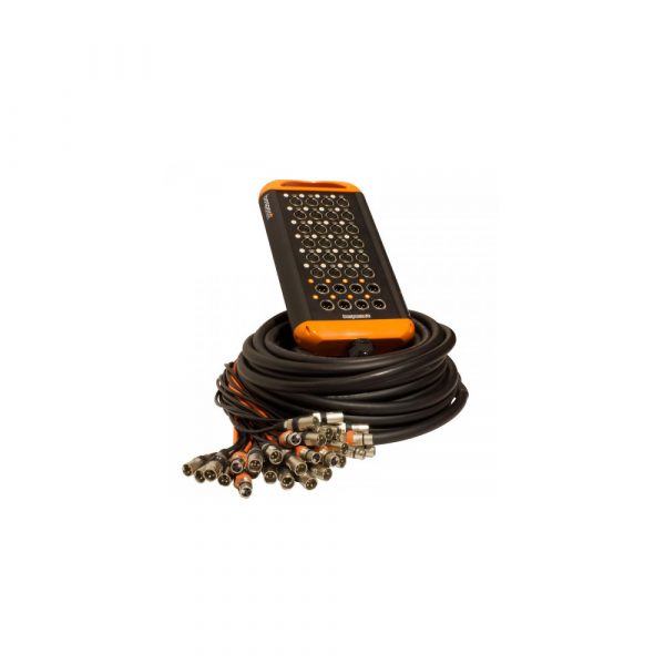 BESPECO XTRA2408L30 STAGE BOX SYSTEM 24-IN 8-OUT CABLE 30m