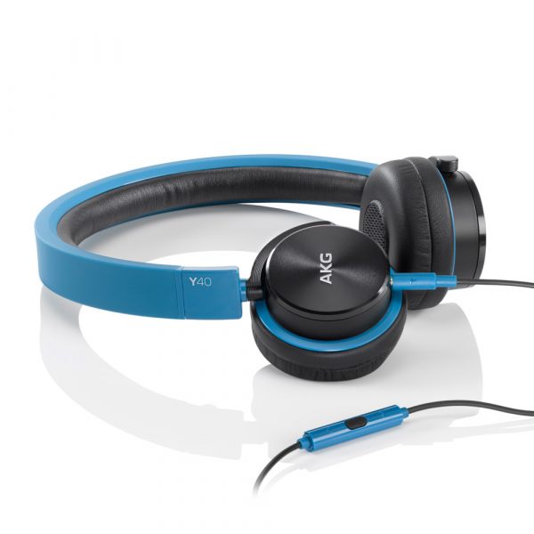 AKG Y 40BLU ΔΥΝΑΜΙΚΟ ΑΚΟΥΣΤΙΚΟ ΚΛΕΙΣΤΟΥ ΤΥΠΟΥ  ΑΝΑΔΙΠΛΟΥΜΕΝΟ