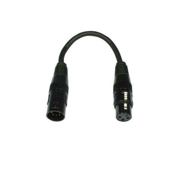 ACCUCABLE Accu Cable AC-DMXT/5M3F Καλώδιο DMX 5pin αρσενικό σε 3pin θηλυκό