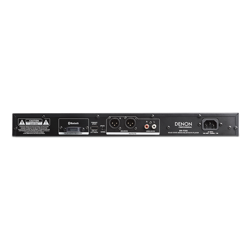 DENON PROFESSIONAL DENON PRO DN-F350 Media Player με εισόδους Bluetooth/USB/SB/Aux 134.072 dnf350 03 opt