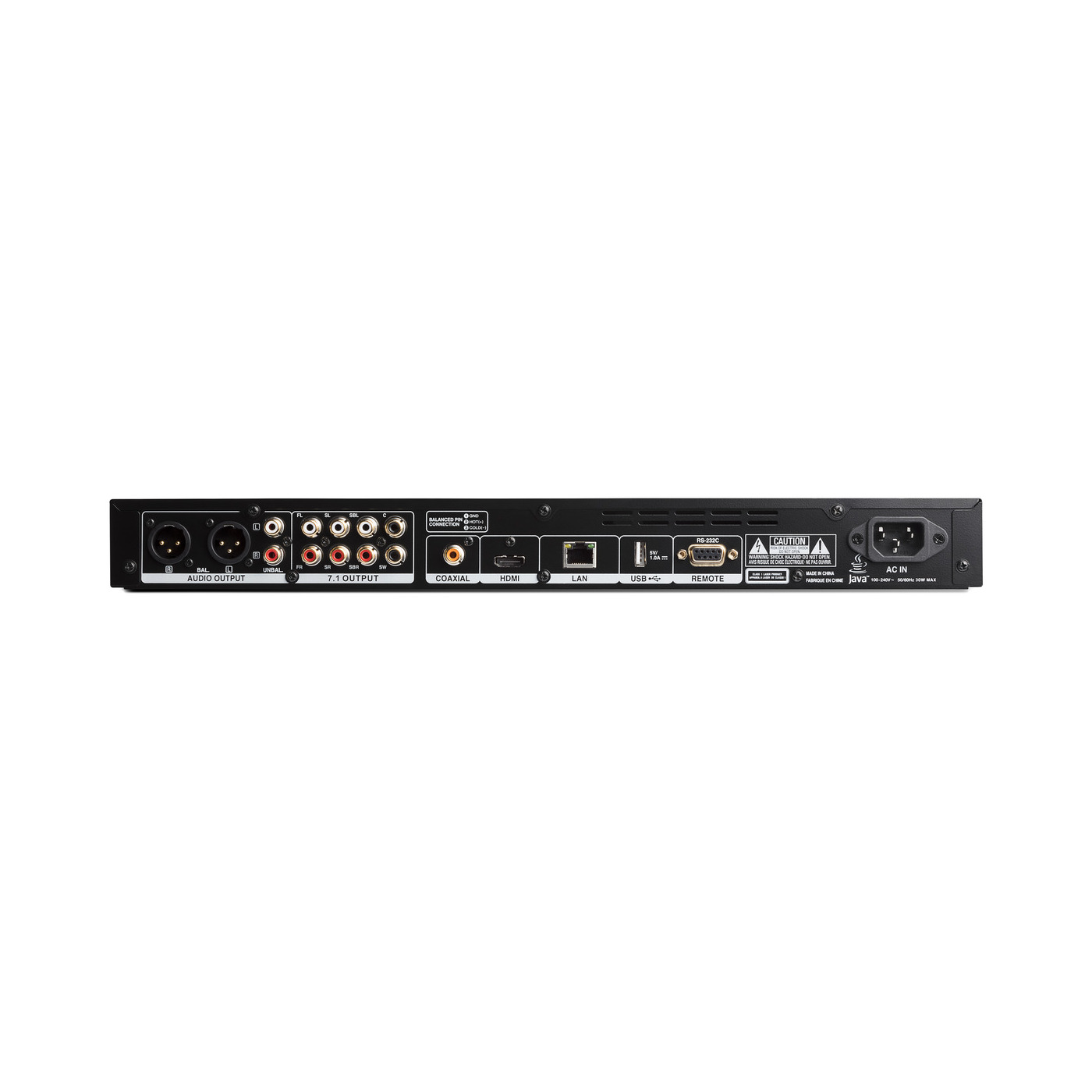 DENON PROFESSIONAL Denon Professional DN-500BD MKII Bluray Player 134.955 dn500bdmkii 02 opt