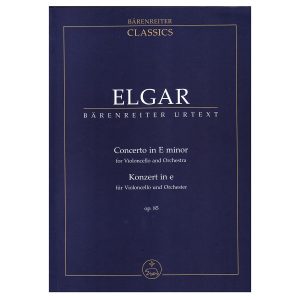 Barenreiter Elgar - Concerto in E Minor Op.85 Cello [Pocket Score]