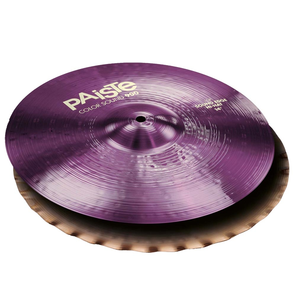 PAISTE 900 Color Sound 14'' Purple Sound Edge Hi-Hat PAISTE 900 Color Sound 14'' Purple Sound Edge Hi-Hat